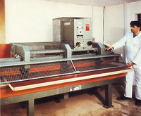 Photo of a single edge lipping press
